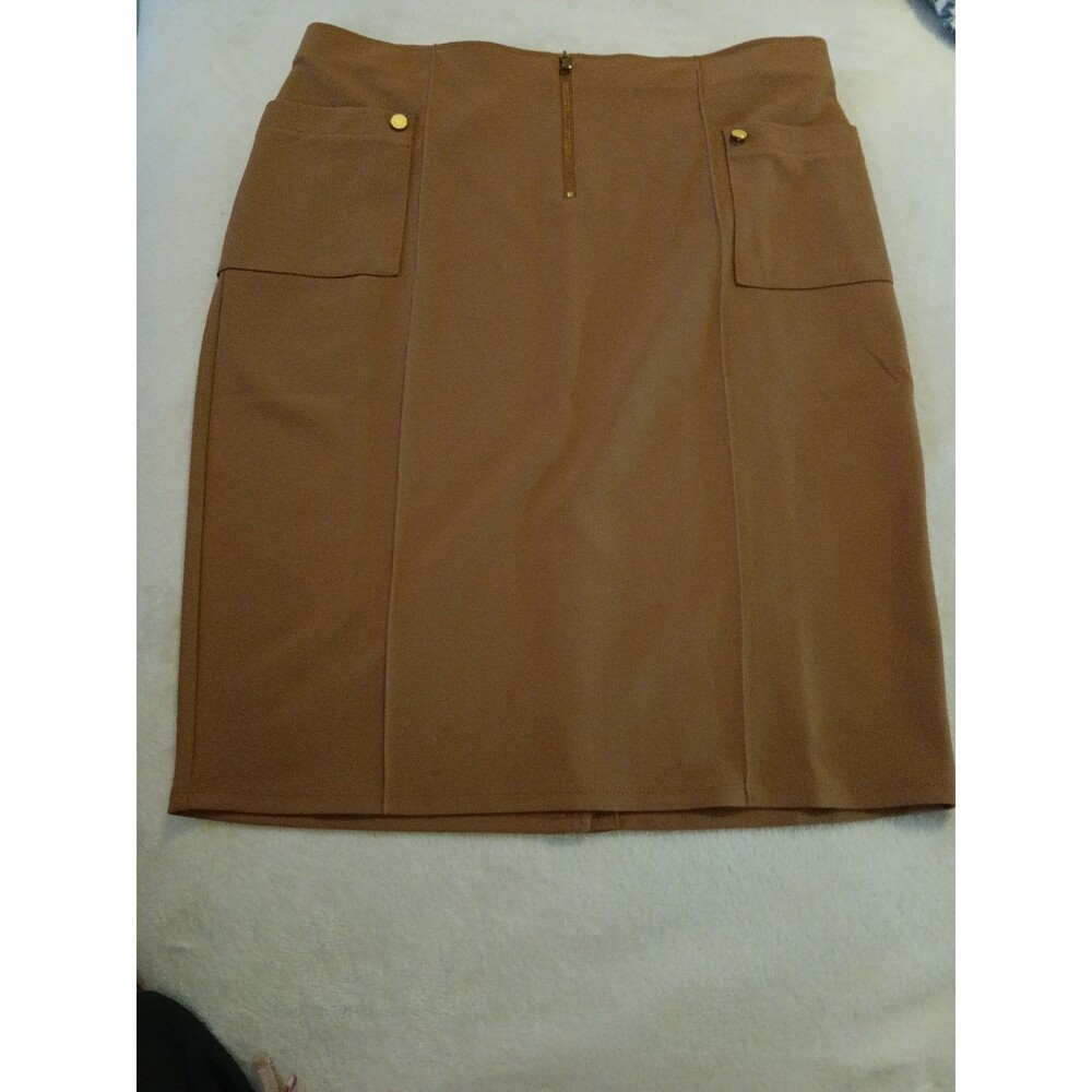NYCC Women Brown Casual Skirt L